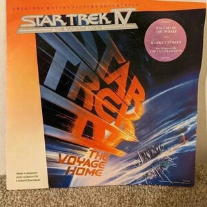 Various Artists Star Trek Iv The‎ Voyage Home Soundtrack LP Vinyl Record Album